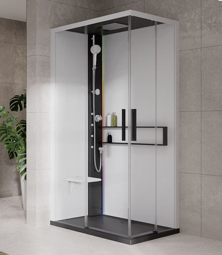 Cabina Glax 1 2.0 Hydro plus  Novellini-4.JPG